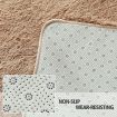 Designer Shaggy Floor Confetti Rug 160X230cm - White