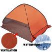 Pop Up Portable Beach Canopy Sun Shade Shelter - Orange