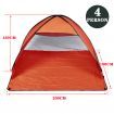 Pop Up Portable Beach Canopy Sun Shade Shelter - Orange