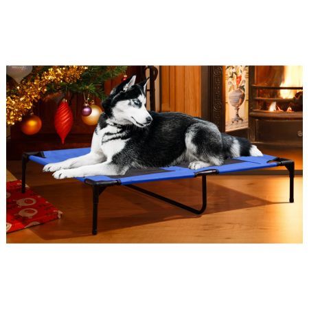 trampoline bed dog hammock duty heavy pet canvas xl