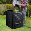 470L Compost Bin Food Waste Recycling Composter Kitchen Garden Composting