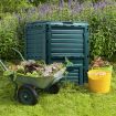 290L Compost Bin Food Waste Recycling Composter Kitchen Garden Composting