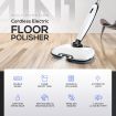 NEW 4 In 1 Electric Wireless Mop Spin Floor Cleaner Sweeper Polisher Scrubber