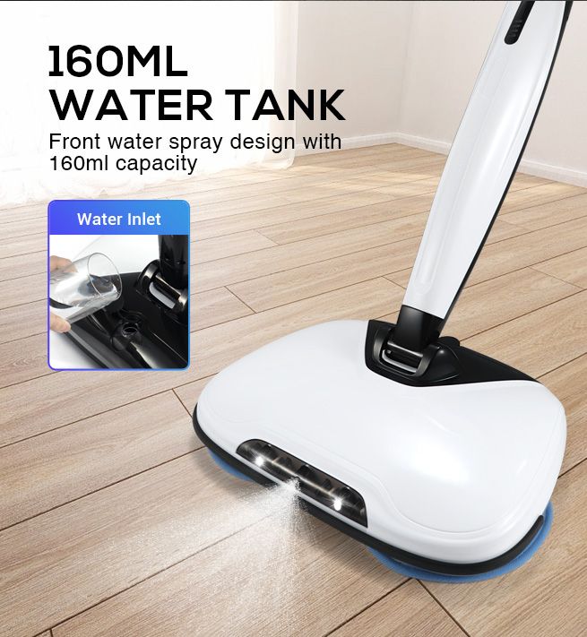 4 In 1 Cordless Electric Mop Spin Floor Cleaner Polisher Waxing