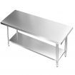 Cefito 1524 x 610mm Commercial Stainless Steel Kitchen Bench