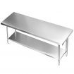 Cefito 1829 x 610mm Commercial Stainless Steel Kitchen Bench