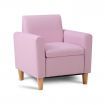Artiss Kids PU Leather Armchair - Pink