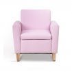 Artiss Kids PU Leather Armchair - Pink