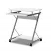 Artiss Computer Desk Keyboard Tray Shelf White 60CM