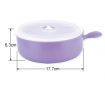 Microwave Cooking Container Pots with Vented Lids - Set of 5 - Assorted Sizes & Bright Colours[LH-JNSM004]