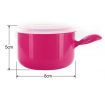Microwave Cooking Container Pots with Vented Lids - Set of 5 - Assorted Sizes & Bright Colours[LH-JNSM004]