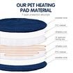 Pet Heating Pad Dog Cat Doggy Heated Mat Electric Heater Bed Puppy Round Blanket Cover Waterproof