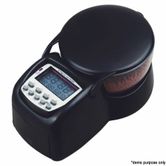 99 Days Automatic Fish Feeder With Anti Jamming Black Crazy Sales
