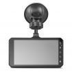 UL Tech 4 Inch Dual Camera Dash Camera - Black