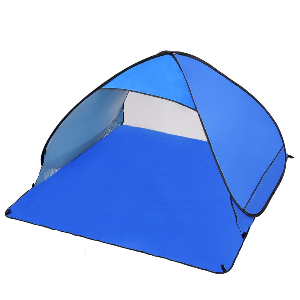 Pop Up Portable Beach Canopy - Blue