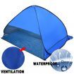 Pop Up Portable Beach Canopy - Blue