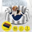 Pet Heating Pad Dog Cat Doggy Heated Mat Electric Heater Bed Puppy Round Blanket Cover Waterproof