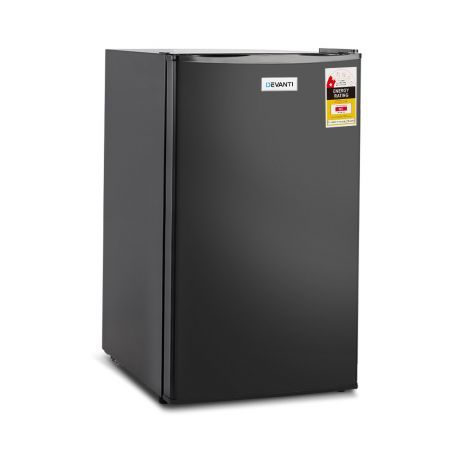 Devanti 95l Portable Mini Bar Fridge Black Crazy Sales
