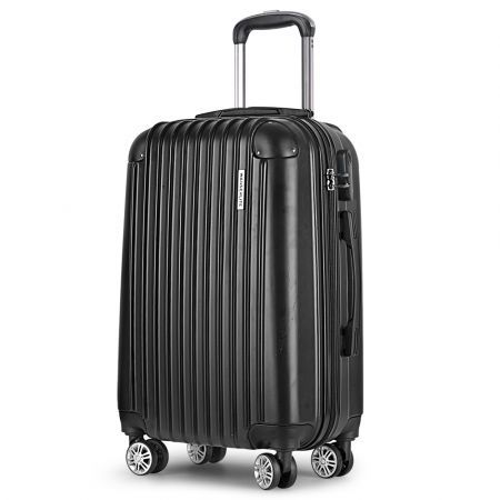 Wanderlite 20 inches Luggage Trolley Travel Suitcase Set Hard Case Shell Lightweight