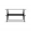 Artiss Dumor Glass Coffee Table