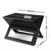 Grillz BBQ Grill Charcoal Smoker Foldable