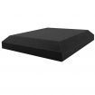 Set of 40 Flat Panel Acoustic Foam - Black