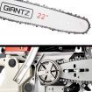 GIANTZ Latest 62cc Petrol Commercial Chainsaw 22 Bar E-Start Chain Saw Pruning