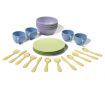 Green Toys 24 Piece Dish Set - 100% Recycled Plastic