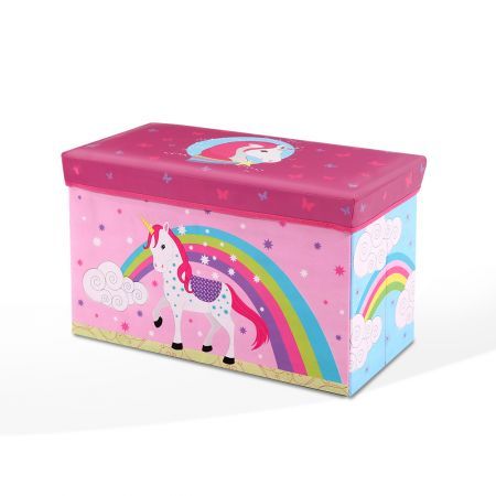 unicorn toy storage unit