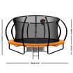 Everfit 14FT Trampoline With Basketball Hoop - Orange