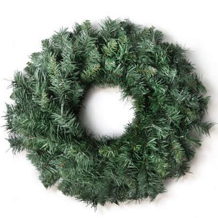 Jingle Jollys Christmas Wreath 60cm Xmas Tree Decoration Green