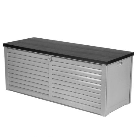 Gardeon Outdoor Storage Box Bench Seat, White Outdoor Storage Bench Seat