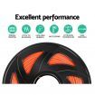 3D Printer Filament PLA 1.75mm 1kg per Roll Orange