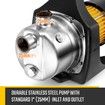 1200W High Pressure Water Pump Rain Tank Farm Garden Irrigation Pump