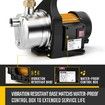1200W High Pressure Water Pump Rain Tank Farm Garden Irrigation Pump