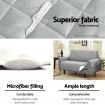 Artiss Sofa Cover Couch Covers 3 Seater Quilted Grey