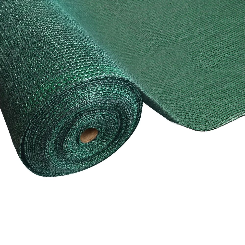 Instahut 90% Shade Cloth 3.66x10m Shadecloth Sail Heavy Duty Green