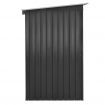 Giantz Garden Shed 2.38x1.31M w/Metal Base Sheds Outdoor Storage Tool Workshop Sliding Door