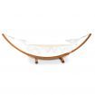 Gardeon Hammock Bed Outdoor Camping Garden Tassel Timber Hammock White