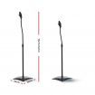 Set of 2 112CM Surround Sound Speaker Stand - Black