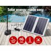 Gardeon Solar Pond Pump with 2 Panels 7.2FT