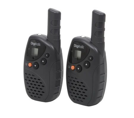 Digitalk 38-Channel Two-Way Communicator Personal Mobile UHF CB Radios Set - 5km Range
