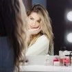 Maxkon Hollywood Style Makeup Mirror 14 LED Lights Vanity Mirror w/Dimmer Control - White