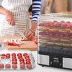 Digital Food Dehydrator Fruit Meat Vegetable Dryer Beef Jerky Maker w/7 Trays