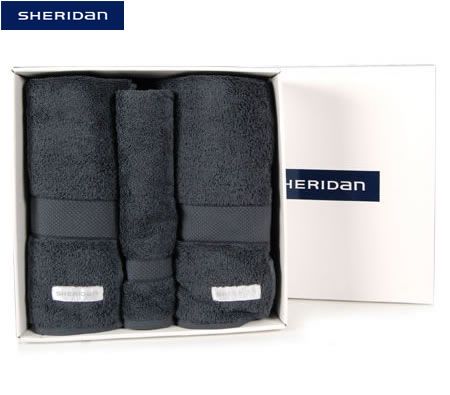 Sheridan 100% Egyptian Cotton Luxury Towel Gift Set - Graphite