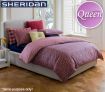 Sheridan Easy Living Queen Bed 300TC Cotton Quilt Cover Set - Elke Cherry Design