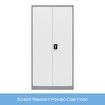 Lockable Filing Cabinet Office Furniture Document Storage with Adjustable Shelves