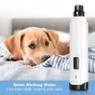 Dog Cat Nail Clipper Electric Rotary Puppy Claw Grinder Pet Toenail Trimmer Filing Tool