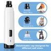 Dog Cat Nail Clipper Electric Rotary Puppy Claw Grinder Pet Toenail Trimmer Filing Tool