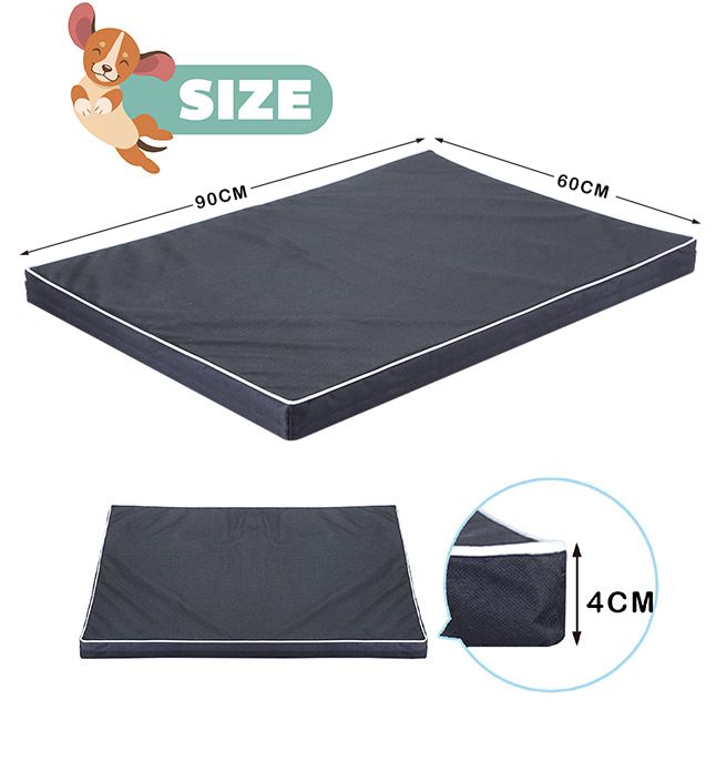 Memory Foam Pet Dog Bed Mattress Waterproof Soft Puppy Cat Mat Pad